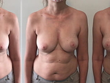 Mother Bares Boobs - Average amateur neighbor Topless